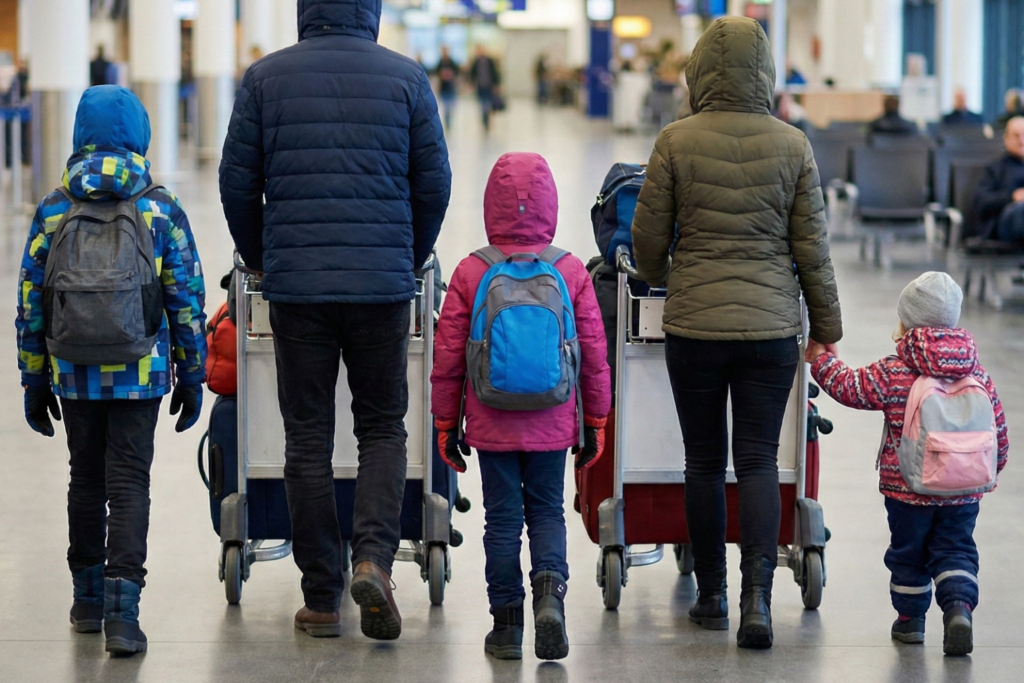 An immigrant family